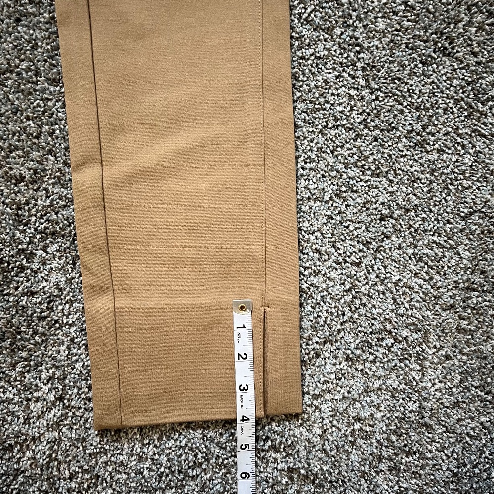 J Jill Ponte Slim Leg Pants, Size S Tall, New with Tags - Picture 6 of 14